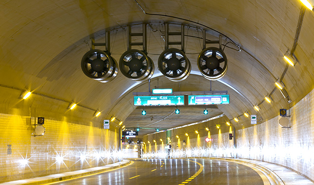 Tunel Blanka - reference Luwex Tunel Blanka - reference Luwex